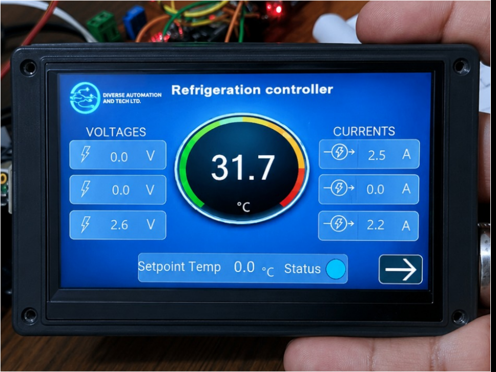 HVAC Controller | Touchscreen Refrigeration & HVAC Control System